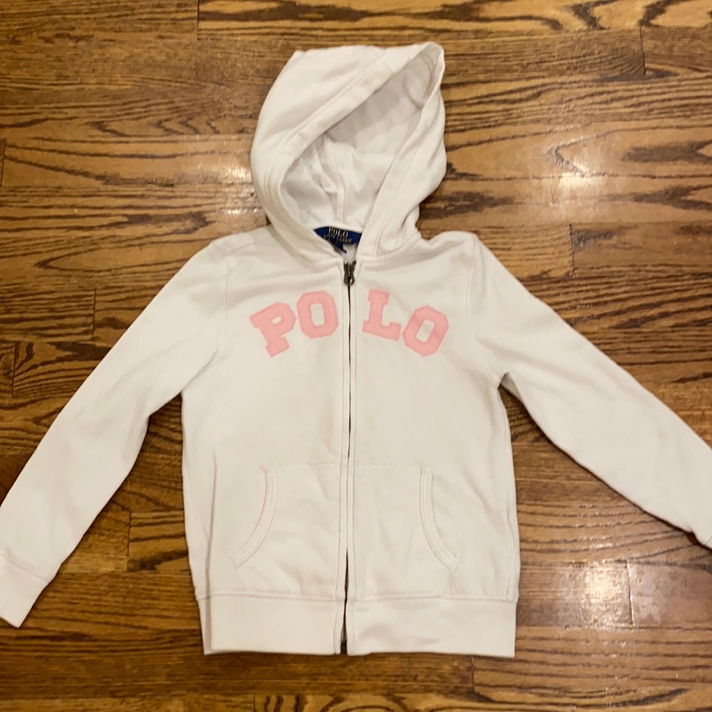 Girls polo Ralph Lauren sweatshirt size 6